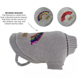 Huskimo Rainbow  Knit Jumper- Unisex