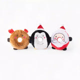Zippy Paws Holiday Donutz Buddies - Santa