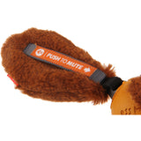 GiGwi Push To Mute Plush Tail Squirrel