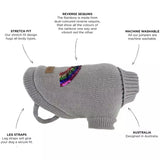 Huskimo Rainbow  Knit Jumper- Unisex