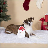 Here Comes Santa Dog Toy - No Stuffing! - Furevables Pet Boutique