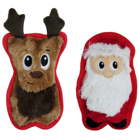 Outward Hound Invincibles Christmas Santa - Furevables Pet Boutique