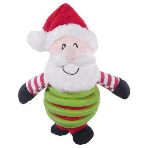 Rubbe Belly Santa Plush Toy - Furevables Pet Boutique