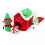 Zippy Paws Holiday Burrow - Santas Workshop