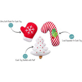 Christmas Icons Plush Dog Toy 3-Pack - Furevables Pet Boutique